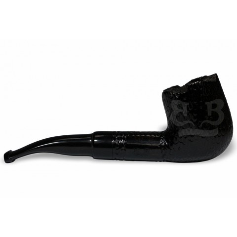 Cachimbo BB Rústico Curvo (Filtro Permanente) Piteira Chifre - 0101 RU PRE